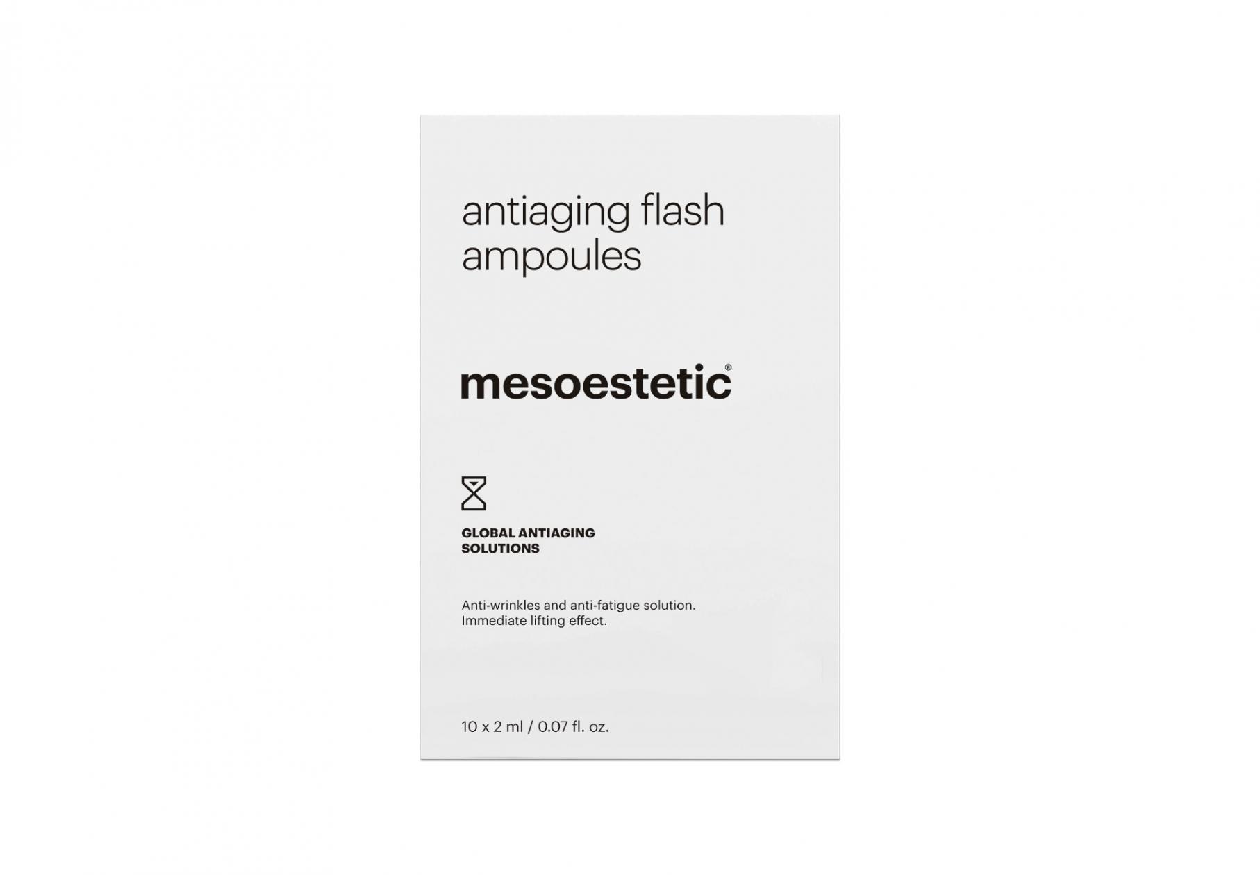 mesoestetic® antiaging flash ampoules 10x2ml