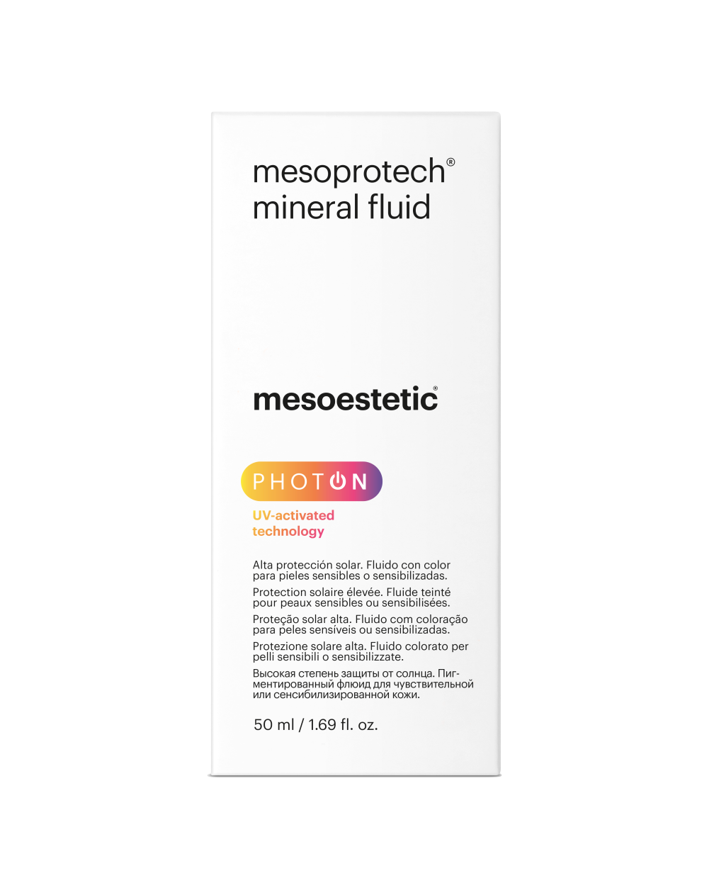 mesoestetic® mesoprotech® mineral fluid 50+