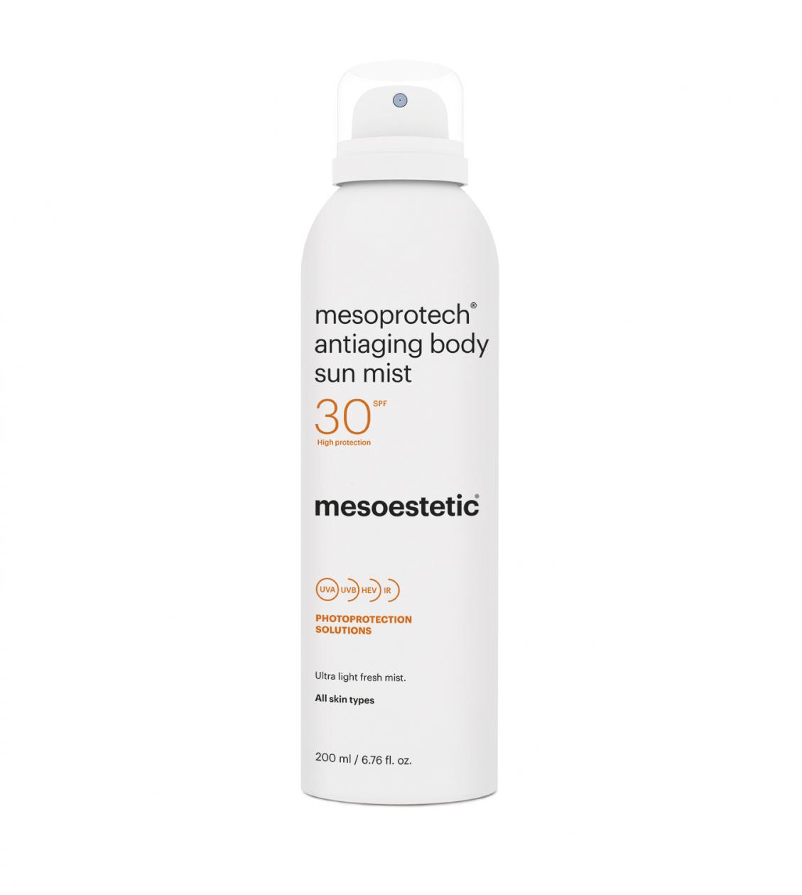 mesoestetic® mesoprotech antiaging body sun mist 30+ spf