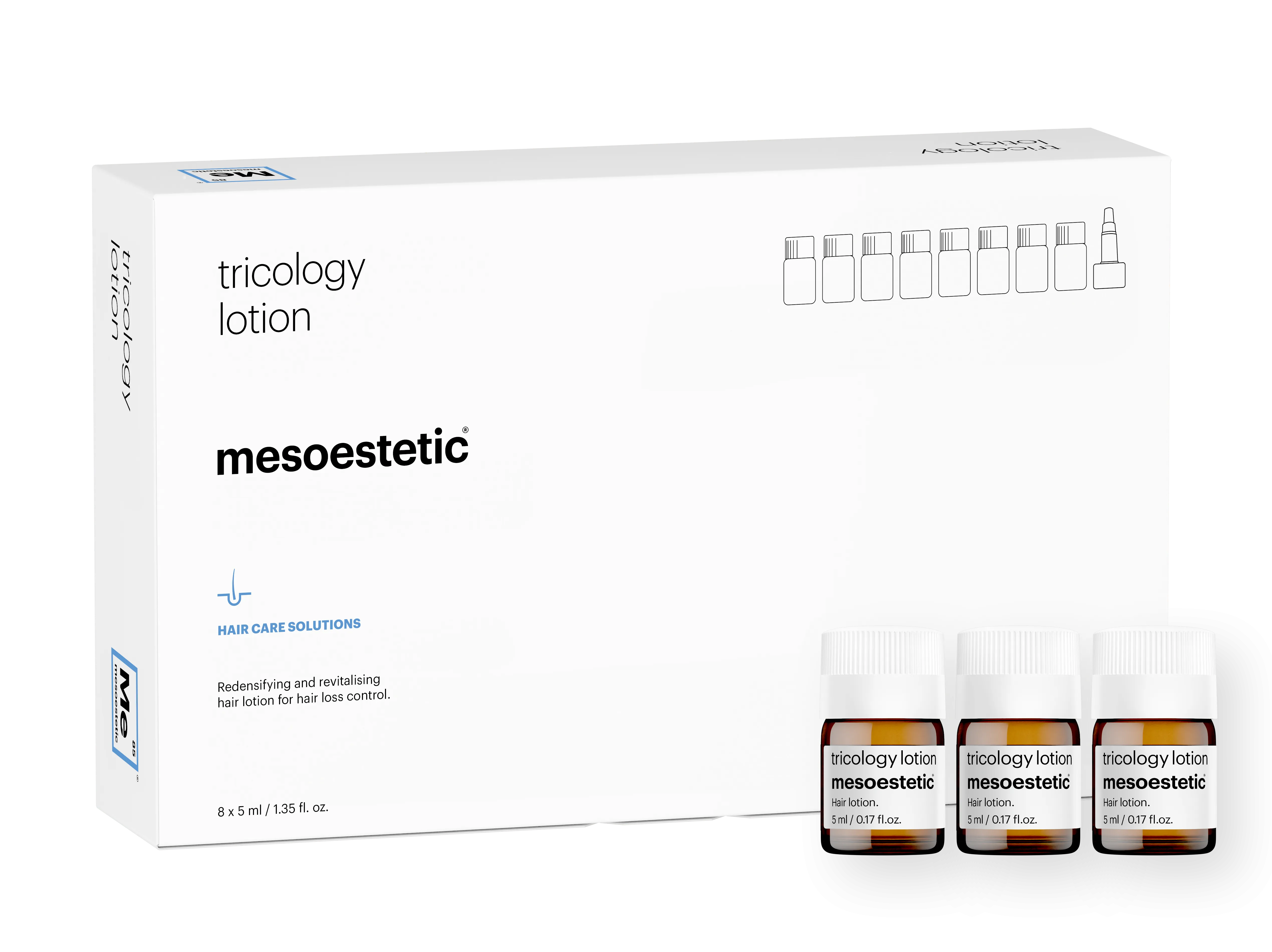 mesoestetic® tricology hair loss lotion 8x5ml