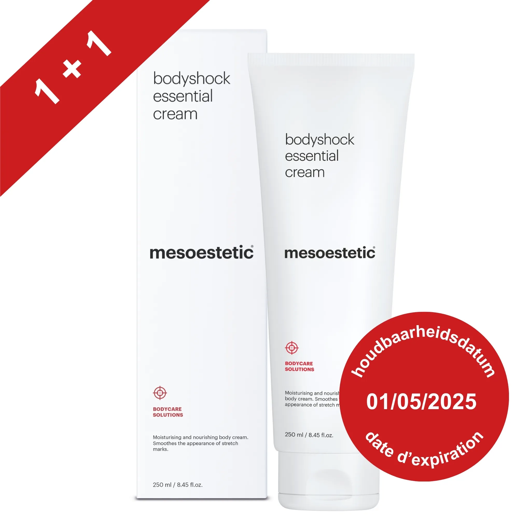 mesoestetic® bodyshock essential cream 250ml tht 05/2025